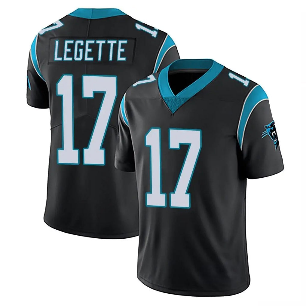 My Store C.Panthers #17 Xavier Legette Player Black Vapor Untouchable Limited Game Stitched Jerseys
