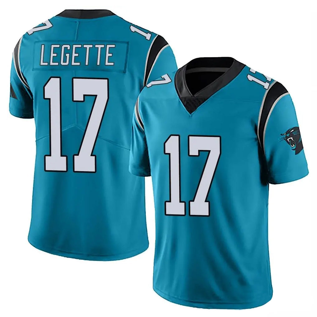 My Store C.Panthers #17 Xavier Legette Player Blue Vapor Untouchable Limited Game Stitched Jerseys