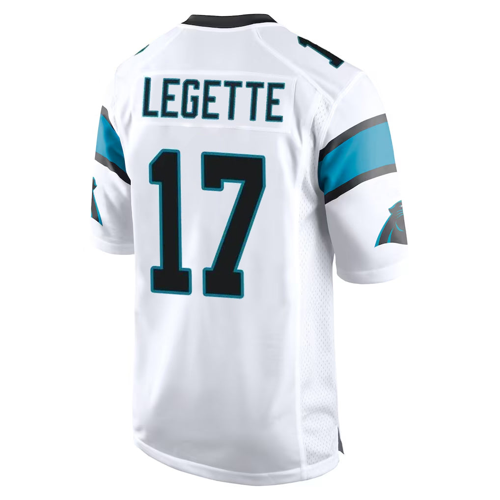 My Store C.Panthers #17 Xavier Legette Player White Game Stitched Jerseys