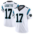 My Store C.Panthers #17 Xavier Legette Player White Vapor F.U.S.E. Limited Home Game Stitched Jerseys