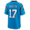 My Store C.Panthers #17 Xavier Legette Blue Player Jersey American Stitched Game Jerseys