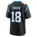 My Store C.Panthers #18 Jalen Coker Player Black Home Game Stitched Jerseys