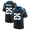 My Store C.Panthers #25 Jonathon Brooks Player Black Limited Home Game Stitched Jerseys