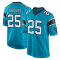 My Store C.Panthers #25 Jonathon Brooks Player Blue Game Stitched Jerseys