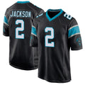 My Store C.Panthers #2 Mike Jackson Player Black Game Stitched Jerseys