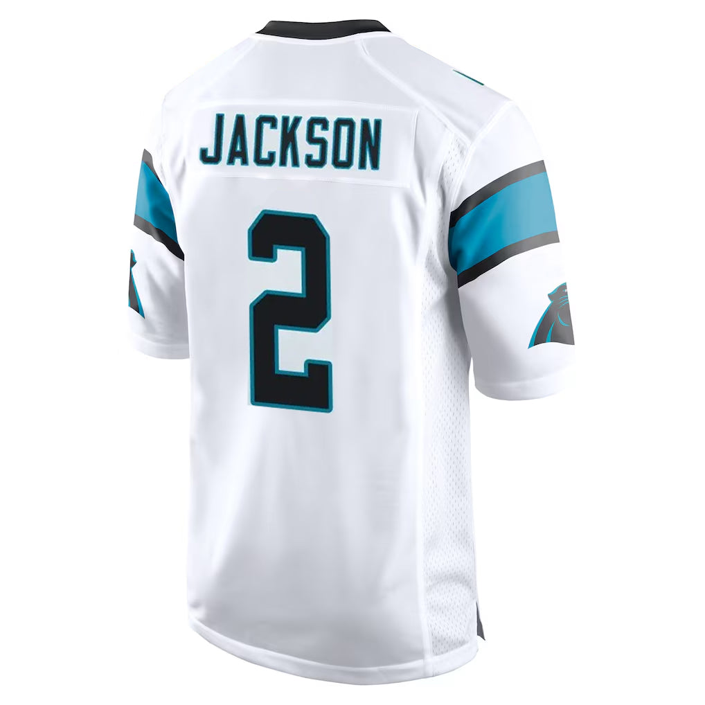 My Store C.Panthers #2 Mike Jackson Player White Game Stitched Jerseys