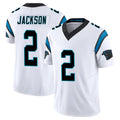 My Store C.Panthers #2 Mike Jackson Player White Vapor F.U.S.E. Limited Home Game Stitched Jerseys