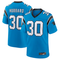 My Store C.Panthers #30 Chuba Hubbard Player Blue Game Stitched Jerseys