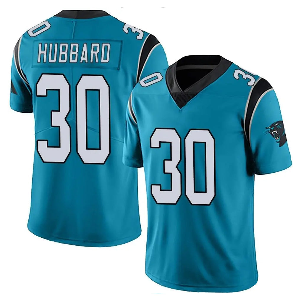 My Store C.Panthers #30 Chuba Hubbard Player Blue Vapor Untouchable Limited Game Stitched Jerseys