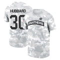 My Store C.Panthers #30 Chuba Hubbard Player Salute to Service Hoodies & T-Shirts Stitched Jerseys