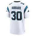 My Store C.Panthers #30 Chuba Hubbard Player White Home Game Stitched Jerseys