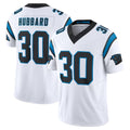 My Store C.Panthers #30 Chuba Hubbard Player White Vapor F.U.S.E. Limited Home Game Stitched Jerseys