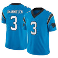 My Store C.Panthers #3 Princely Umanmielen Player Blue Vapor F.U.S.E. Limited Home Game Stitched Jerseys