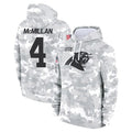 My Store C.Panthers C.Panthers #4 Tetairoa McMillan Player Arctic Camo Salute to Service Limited Hoodies Stitched Jerseys