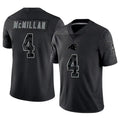 My Store C.Panthers #4 Tetairoa McMillan Player Black REFLECTIVE Limited Stitched Jerseys