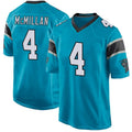 My Store C.Panthers #4 Tetairoa McMillan Player Blue Game Stitched Jerseys