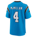 My Store C.Panthers #4 Tetairoa McMillan Player Blue Home Game Stitched Jerseys
