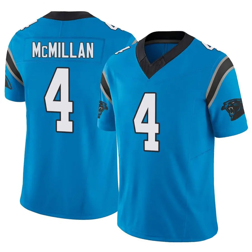 My Store C.Panthers #4 Tetairoa McMillan Player Blue Limited Vapor F.U.S.E. Stitched Jerseys