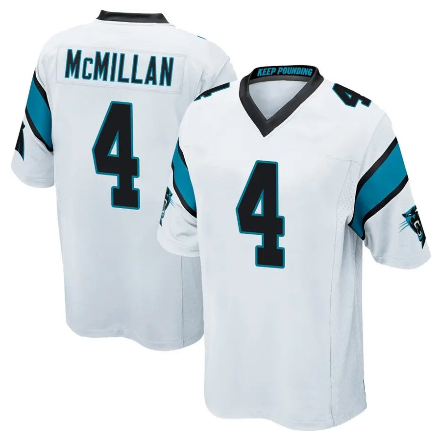 My Store C.Panthers #4 Tetairoa McMillan Player White Game Stitched Jerseys