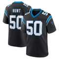 My Store C.Panthers #50 Robert Hunt Player Black Limited Home Game Stitched Jerseys