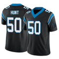 My Store C.Panthers #50 Robert Hunt Player Black Vapor F.U.S.E. Limited Home Game Stitched Jerseys