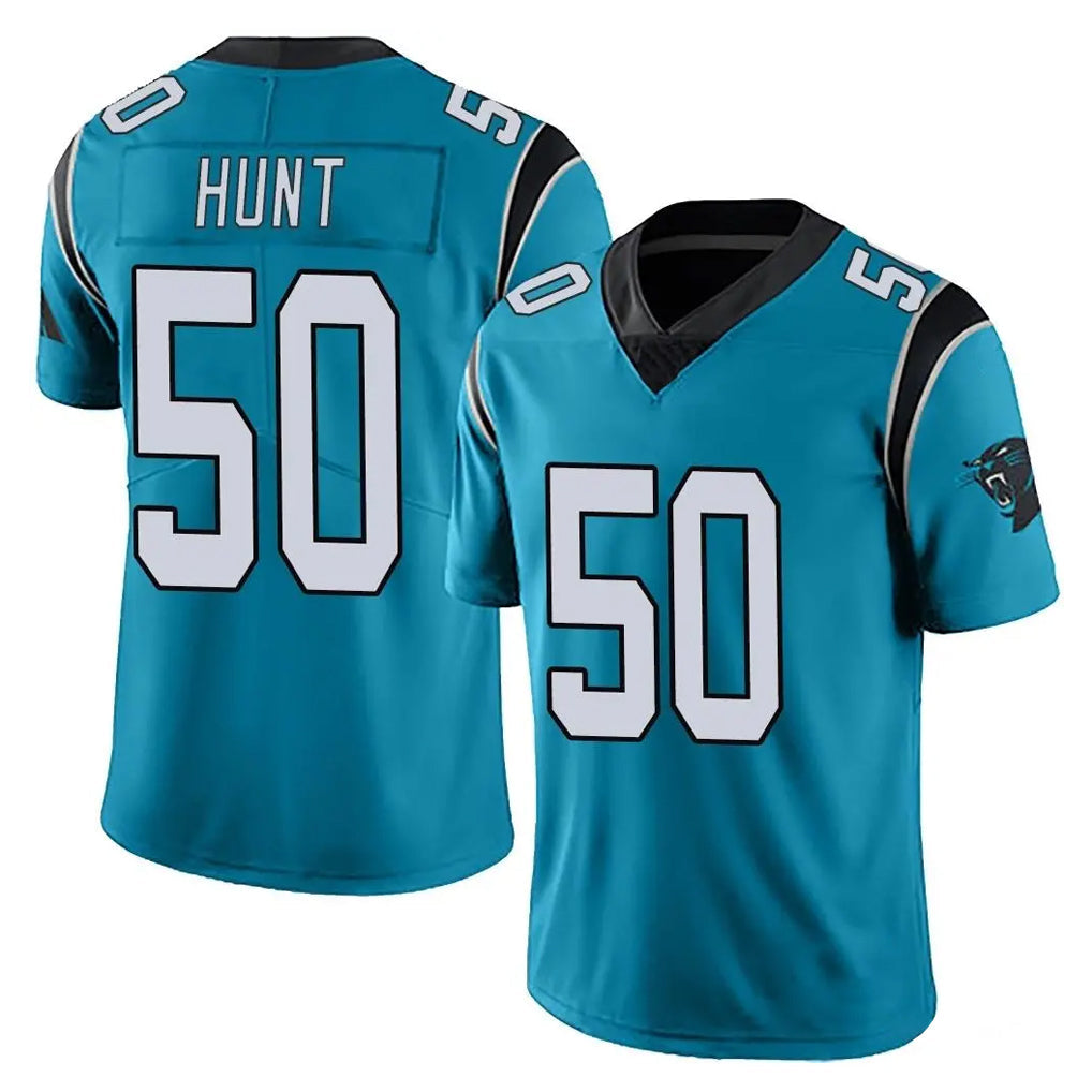 My Store C.Panthers #50 Robert Hunt Player Blue Vapor Untouchable Limited Game Stitched Jerseys