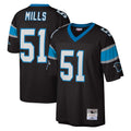 My Store C.Panthers #51 Sam Mills Player Black Mitchell & Ness Legacy Replica Stitched Jerseys