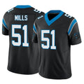 My Store C.Panthers #51 Sam Mills Player Black Vapor F.U.S.E. Limited Home Game Stitched Jerseys