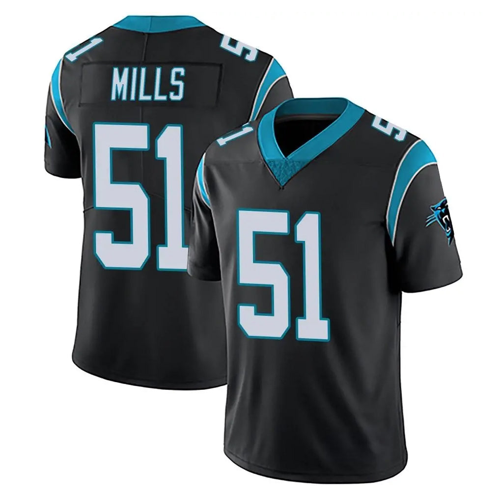 My Store C.Panthers #51 Sam Mills Player Black Vapor Untouchable Limited Game Stitched Jerseys