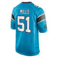 My Store C.Panthers #51 Sam Mills Player Blue Game Stitched Jerseys