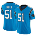 My Store C.Panthers #51 Sam Mills Player Blue Vapor F.U.S.E. Limited Home Game Stitched Jerseys