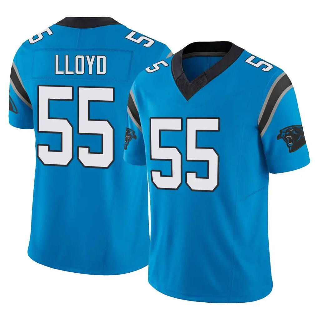 My Store C.Panthers #55 Devin Lloyd Player Blue Vapor F.U.S.E. Limited Home Game Stitched Jerseys