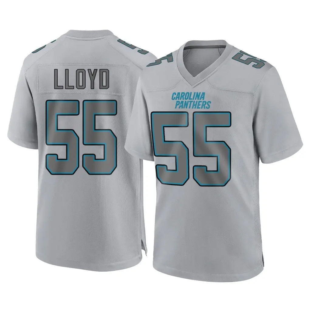 My Store C.Panthers #55 Devin Lloyd Player Gray Atmosphere Fashion Game Stitched Jerseys