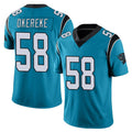 My Store C.Panthers #58 Bobby Okereke Player Blue Vapor Untouchable Limited Game Stitched Jerseys