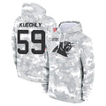 My Store C.Panthers #59 Luke Kuechly Player Arctic Camo Salute to Service Hoodies Stitched Jerseys