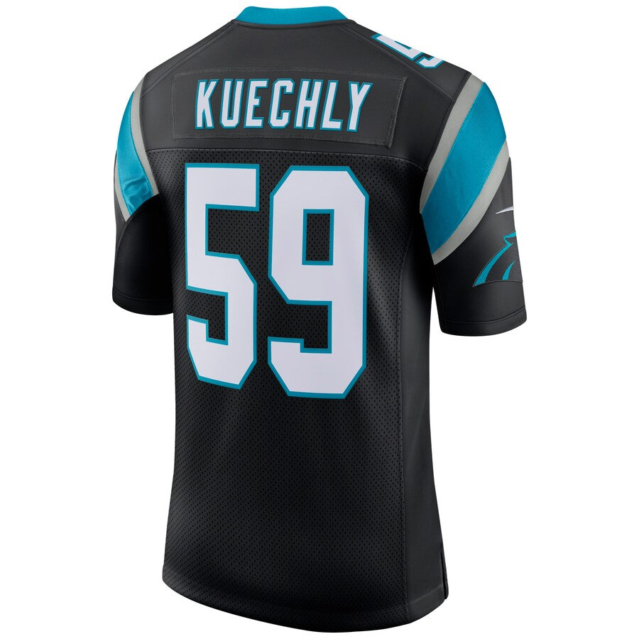 My Store C.Panthers #59 Luke Kuechly Player Black Classic Limited Stitched Jerseys