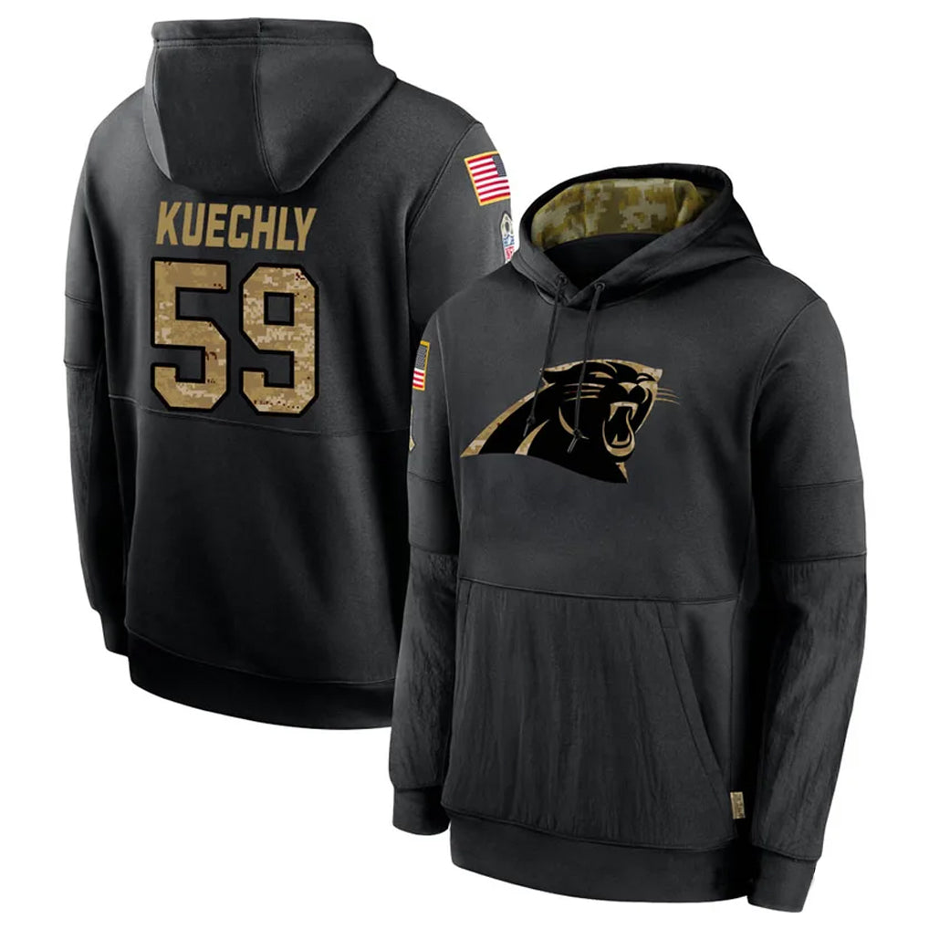 My Store C.Panthers #59 Luke Kuechly Player Black Salute To Service Limited Stitched Jerseys