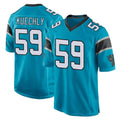 My Store C.Panthers #59 Luke Kuechly Player Blue Game Stitched Jerseys