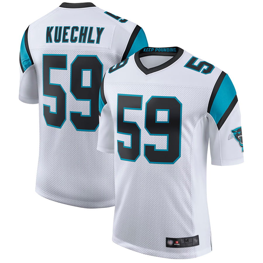My Store C.Panthers #59 Luke Kuechly Player White Classic Limited Stitched Jerseys