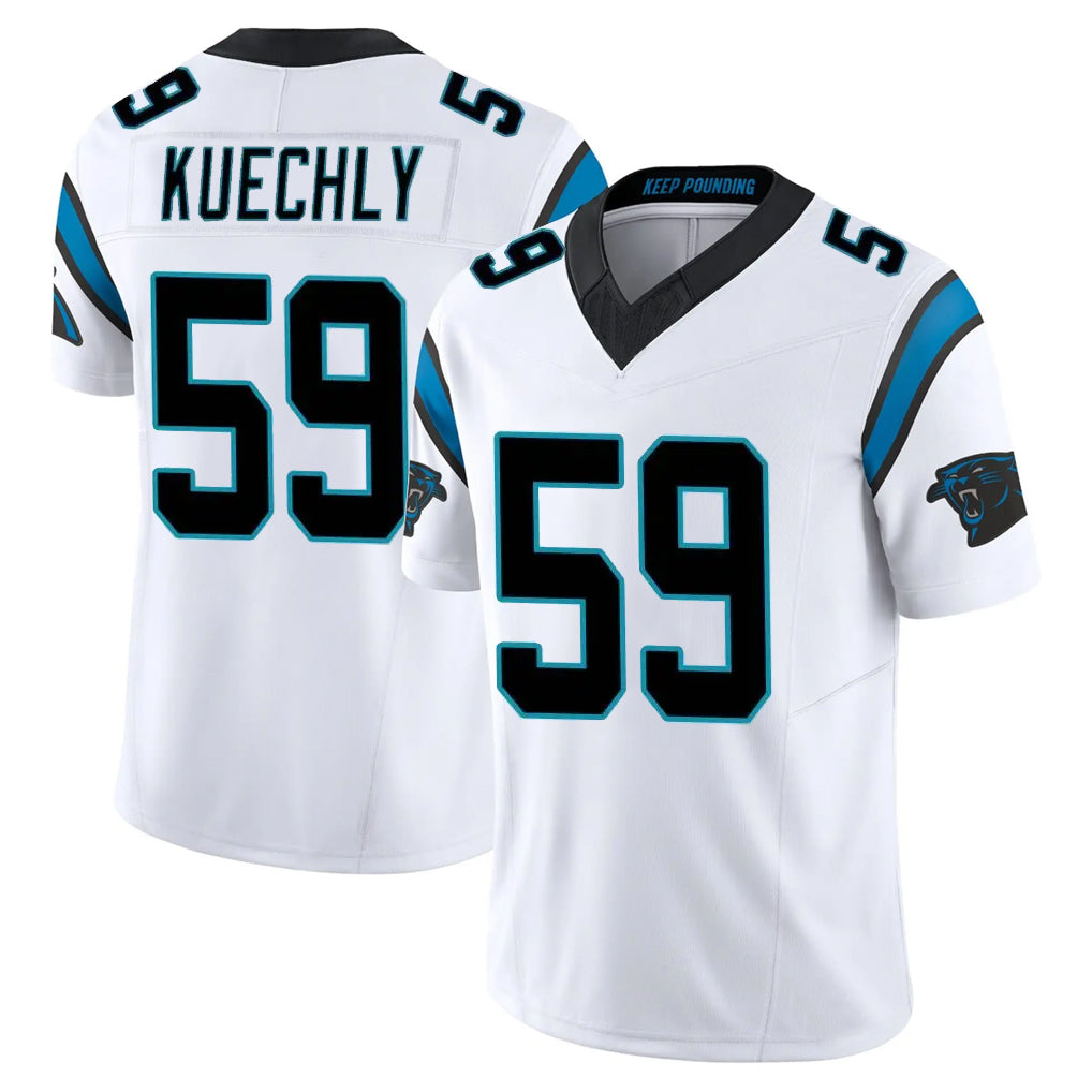 My Store C.Panthers #59 Luke Kuechly Player White Vapor F.U.S.E. Limited Home Game Stitched Jerseys