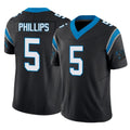 My Store C.Panthers #5 Jaelan Phillips Player Black Vapor F.U.S.E. Limited Home Game Stitched Jerseys