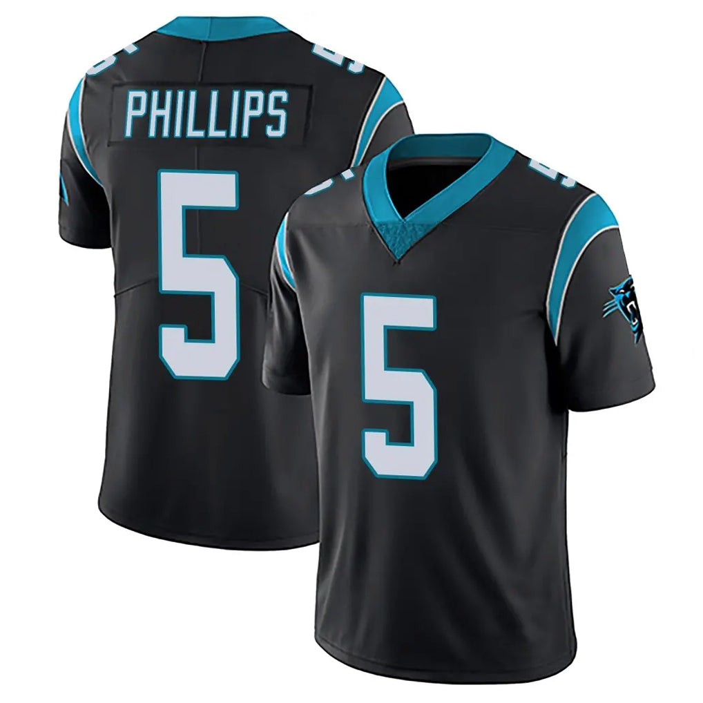 My Store C.Panthers #5 Jaelan Phillips Player Black Vapor Untouchable Limited Game Stitched Jerseys