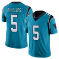 My Store C.Panthers #5 Jaelan Phillips Player Blue Vapor Untouchable Limited Game Stitched Jerseys