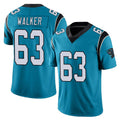 My Store C.Panthers #63 Rasheed Walker Player Blue Vapor Untouchable Limited Game Stitched Jerseys