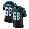 My Store C.Panthers #68 Damien Lewis Player Black Vapor Untouchable Limited Game Stitched Jerseys