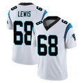 My Store C.Panthers #68 Damien Lewis Player White Vapor Untouchable Limited Game Stitched Jerseys