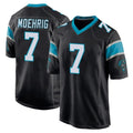 My Store C.Panthers #7 Tre'von Moehrig Player Black Home Game Stitched Jerseys