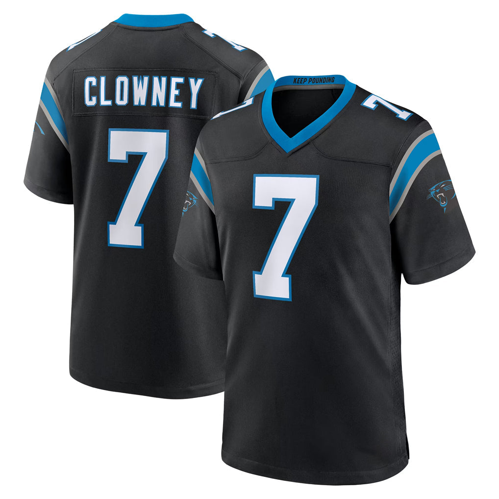 My Store C.Panthers #7 Tre'von Moehrig Player Black Limited Home Game Stitched Jerseys