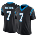 My Store C.Panthers #7 Tre'von Moehrig Player Black Vapor F.U.S.E. Limited Home Game Stitched Jerseys