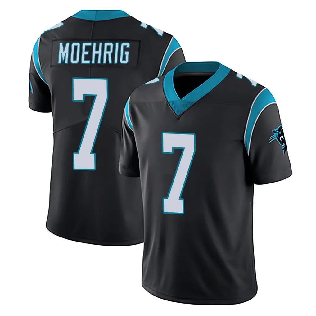 My Store C.Panthers #7 Tre'von Moehrig Player Black Vapor Untouchable Limited Game Stitched Jerseys